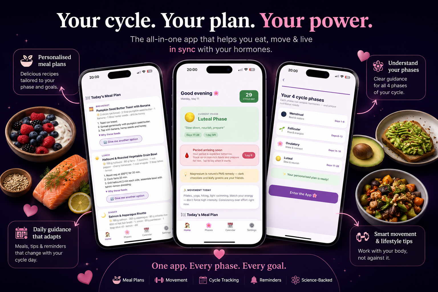 Cycle Nutrition App